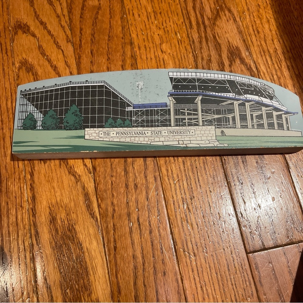 Pennsylvania State University Stadium Decor Plaque Hometowne Collectibles 1995